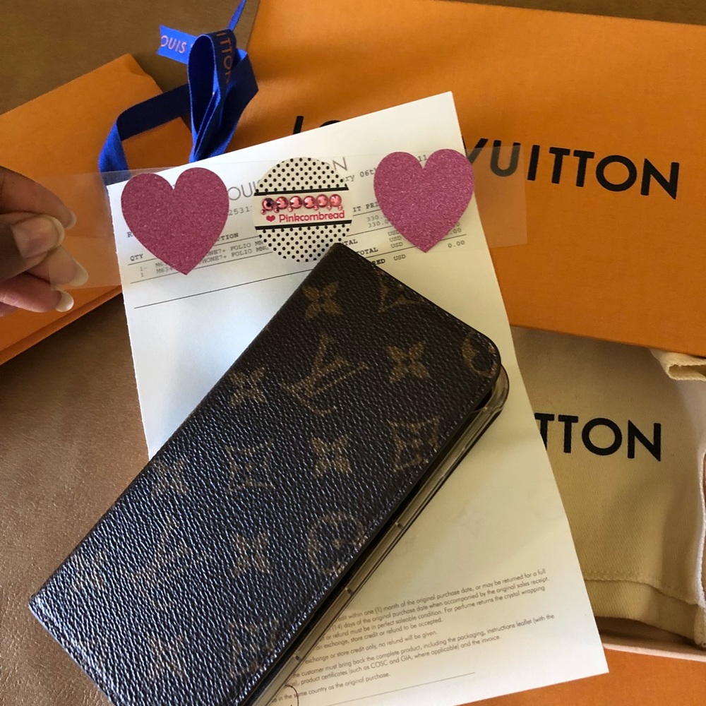 ❌❌SOLD❌❌Louis Vuitton iPhone 7plus folio case